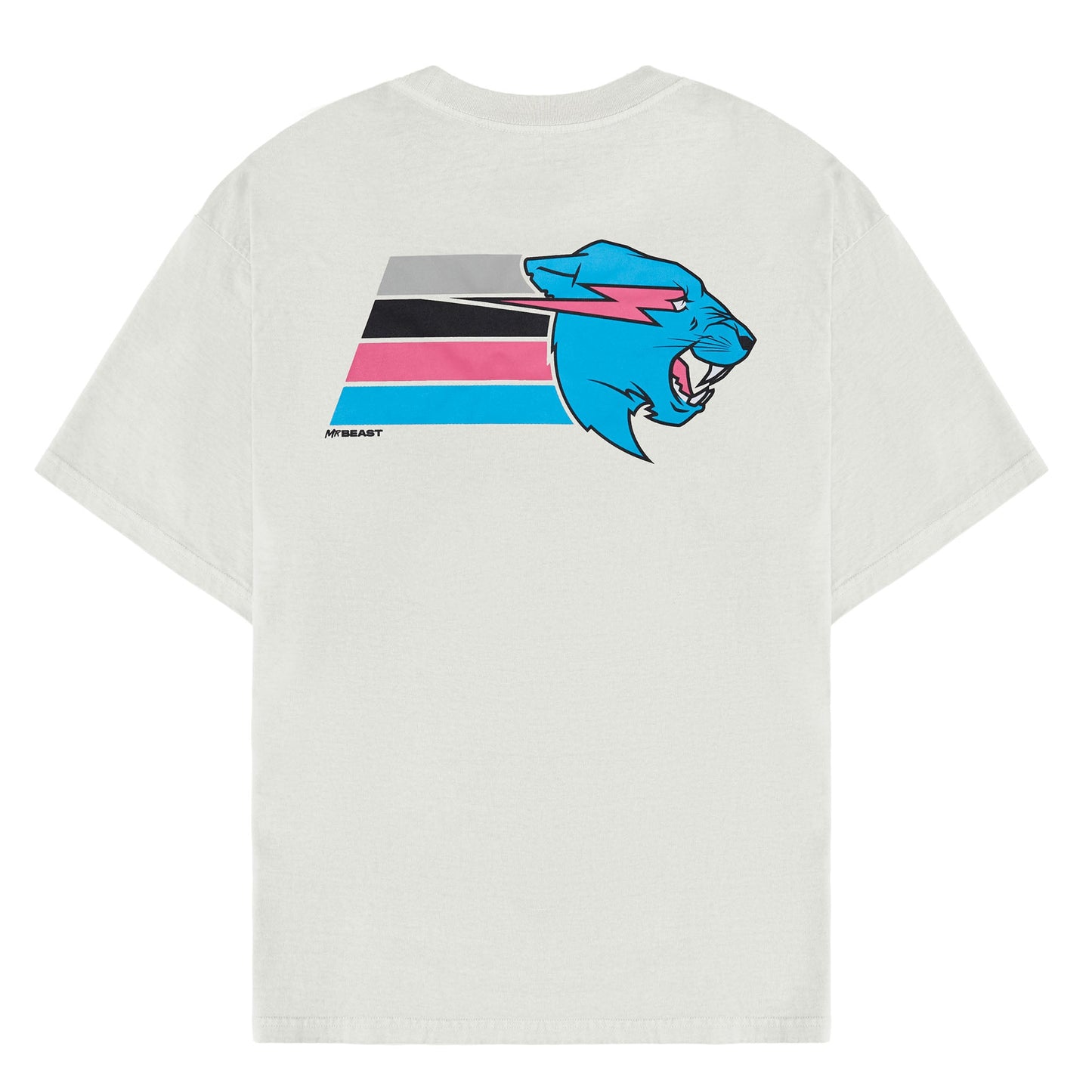 TROPIC S/SLEEVE TEE - LIGHT GREY