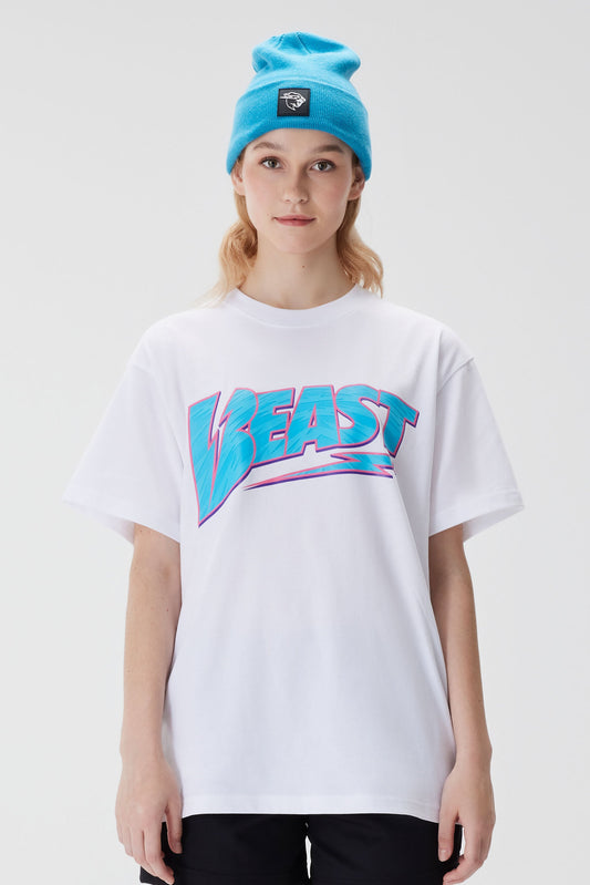 3D BOLT S/SLEEVE TEE - WHITE