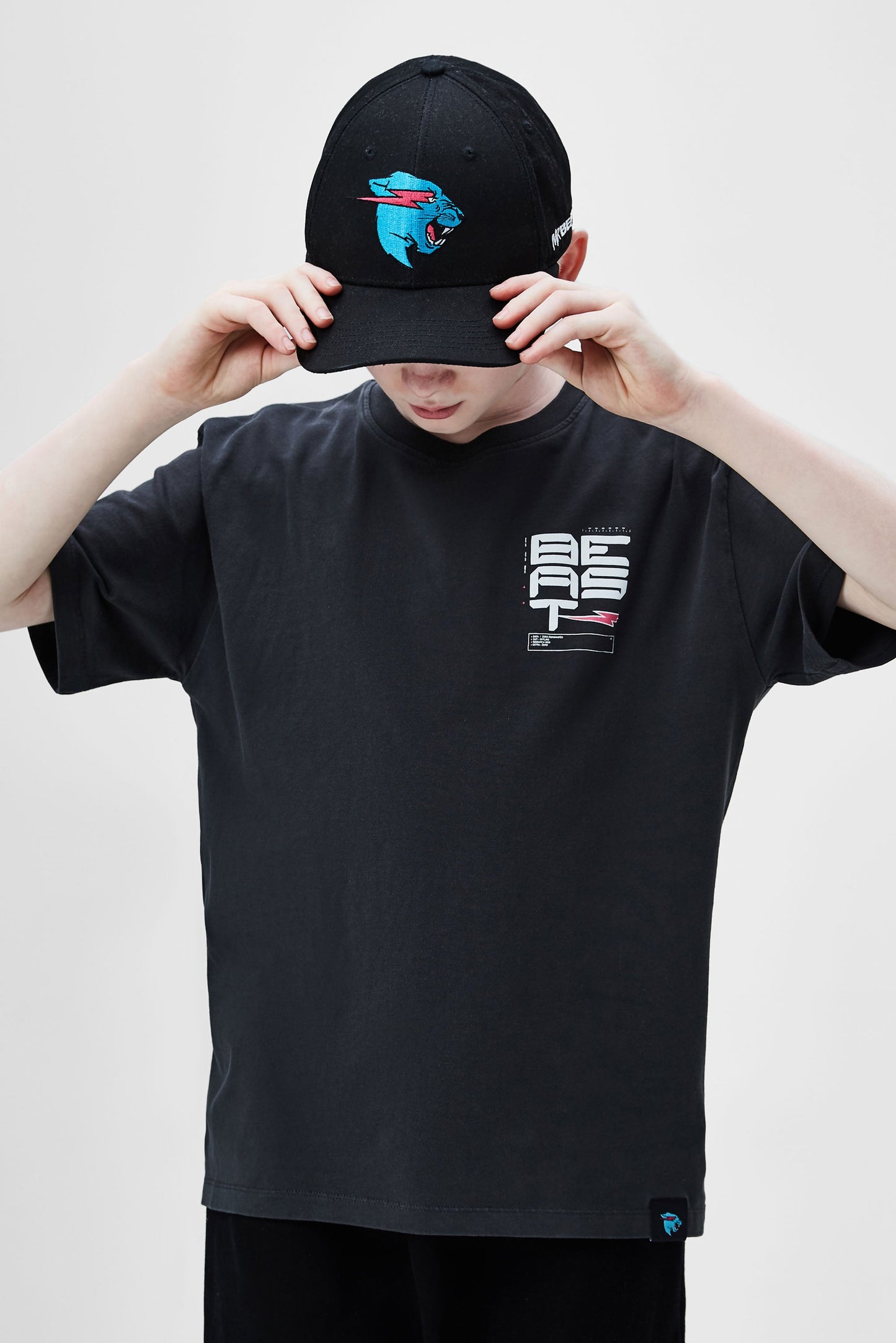 KIDS MECH S/SLEEVE TEE - BLACK