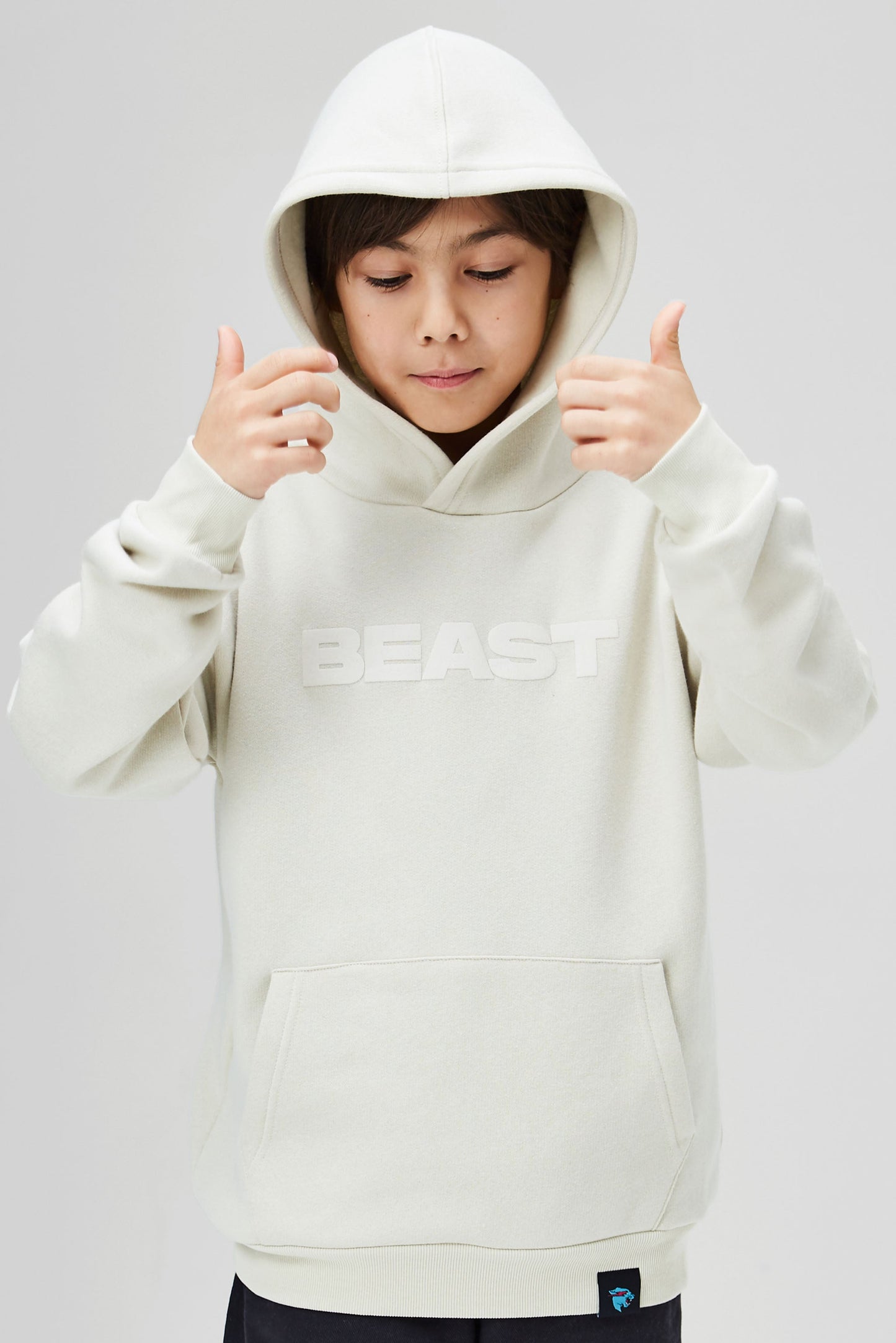 KIDS ORIGINALS HOODIE - SAND