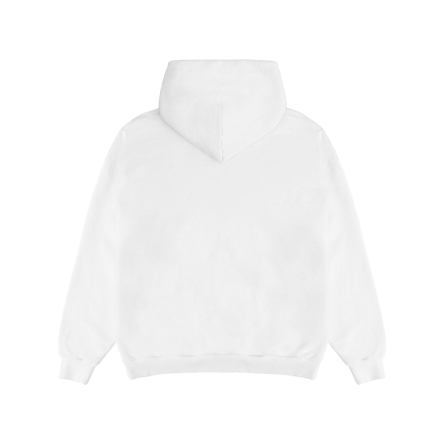 SHREDDER PULLOVER HOODIE - WHITE
